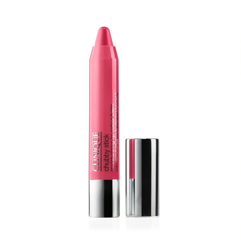 Clinique Chubby Stick Tinted Lip Lipstick Colour Balm Super Strawberry NEW